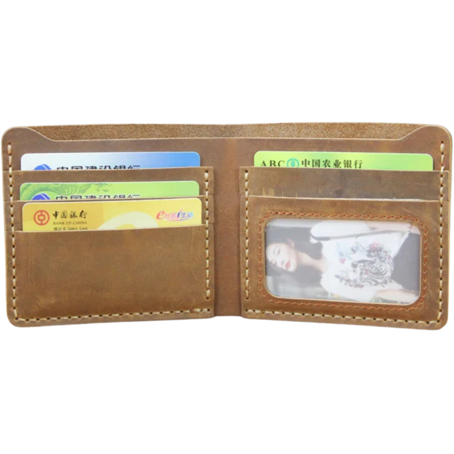 Men’s Wallet – Compact Model with Coin Pocket
