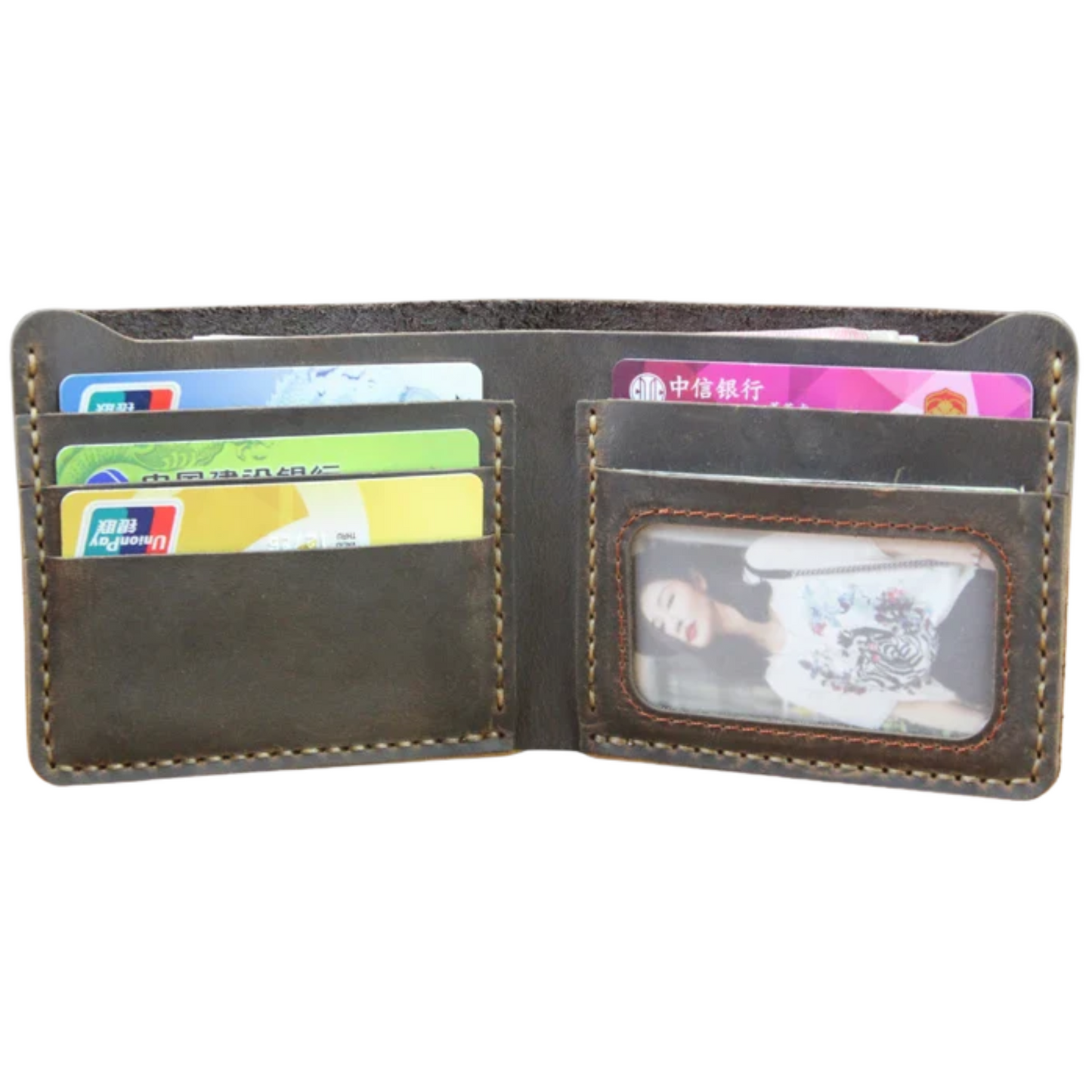 Men’s Wallet – Compact Model with Coin Pocket