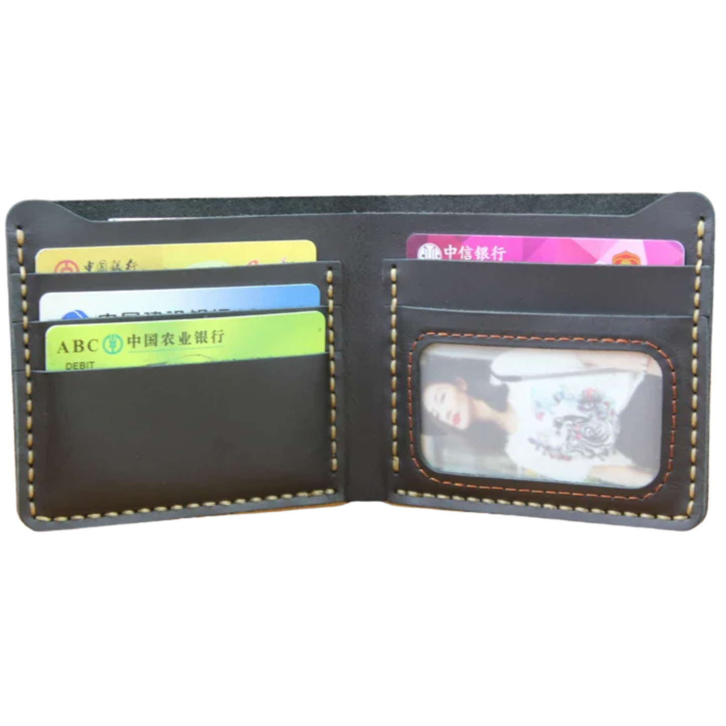 Men’s Wallet – Compact Model with Coin Pocket