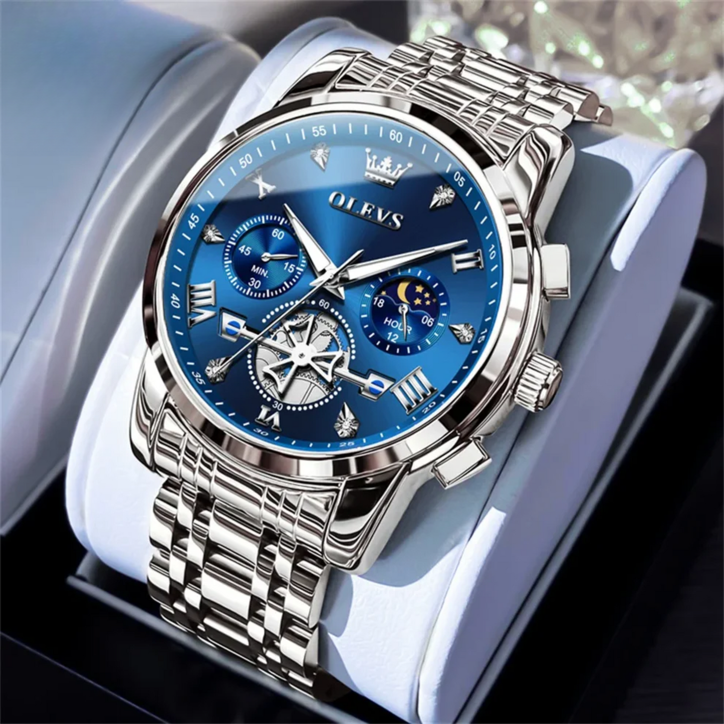 Luxury Men’s Watch with Classic Design and Modern Features