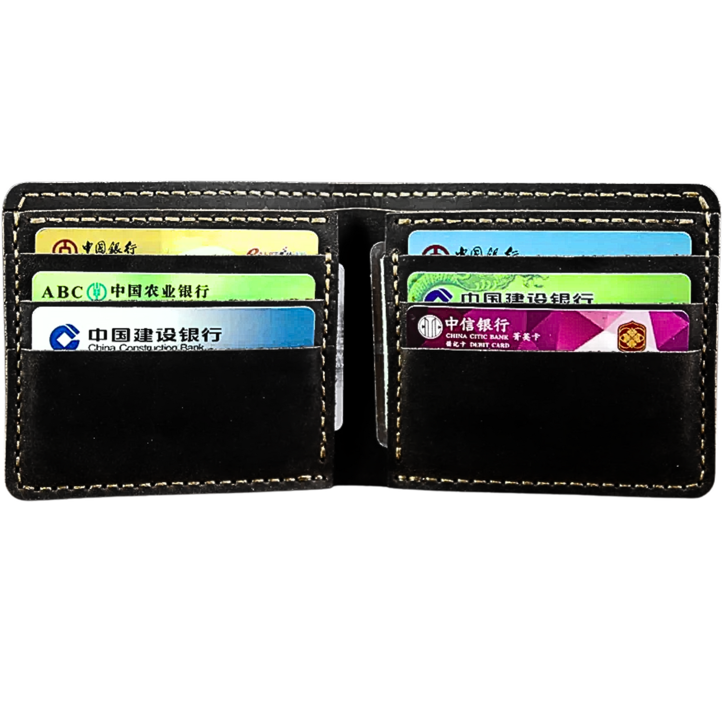 Men’s Wallet – Compact Model with Coin Pocket