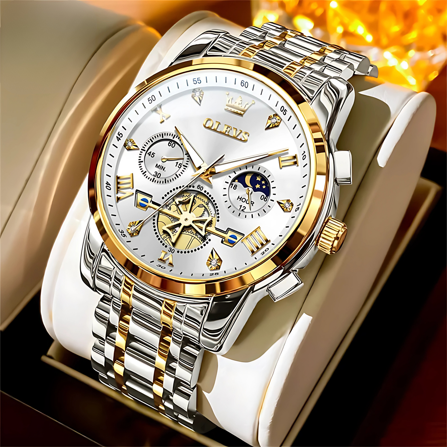 Luxury Men’s Watch with Classic Design and Modern Features