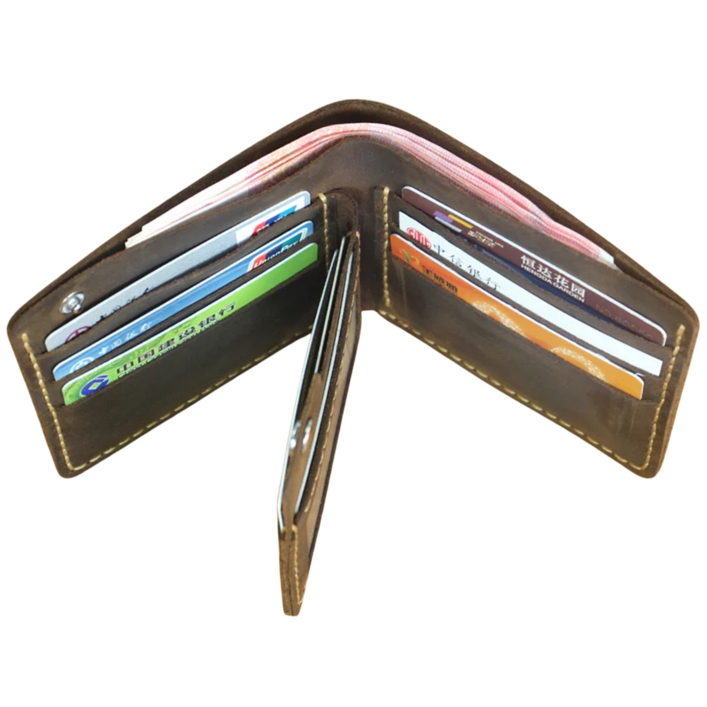 Men’s Wallet – Compact Model with Coin Pocket