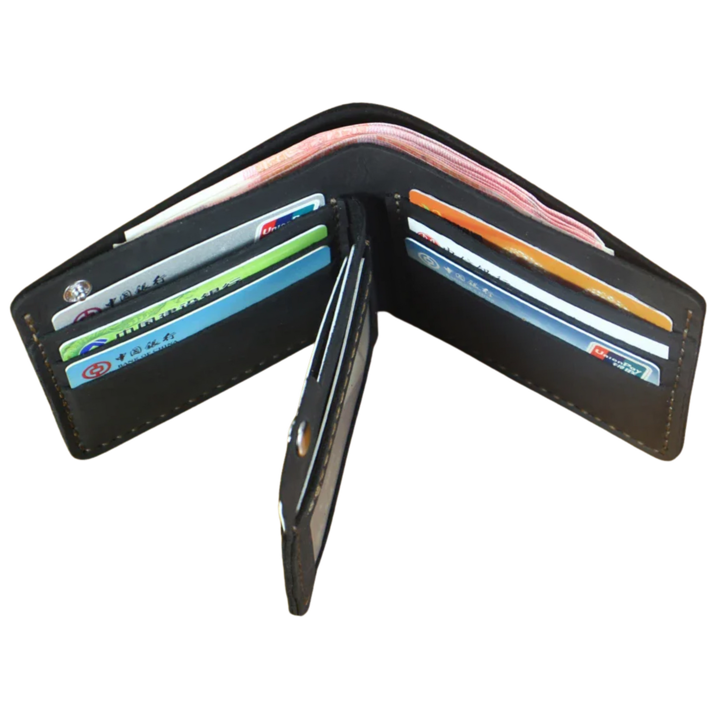 Men’s Wallet – Compact Model with Coin Pocket