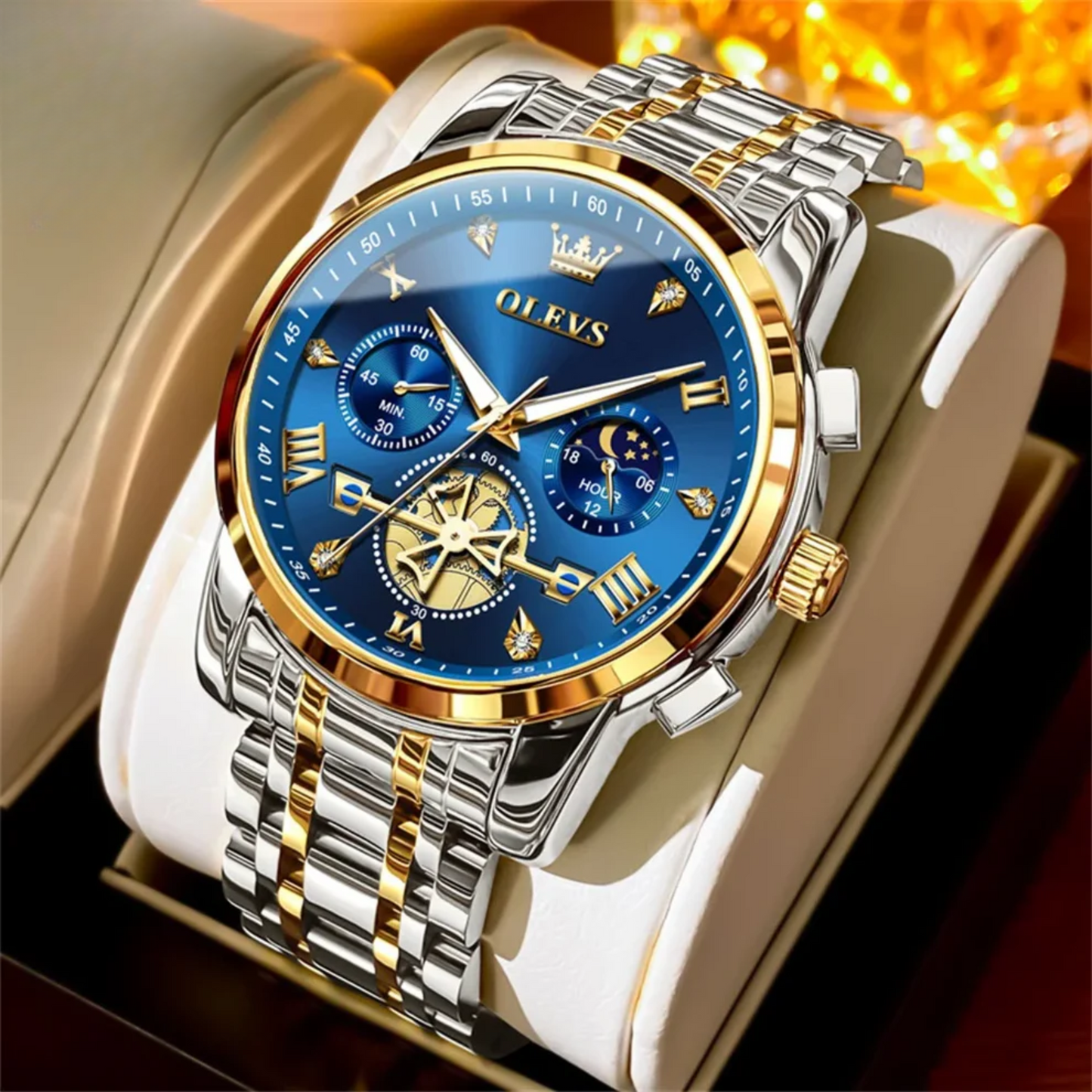 Luxury Men’s Watch with Classic Design and Modern Features