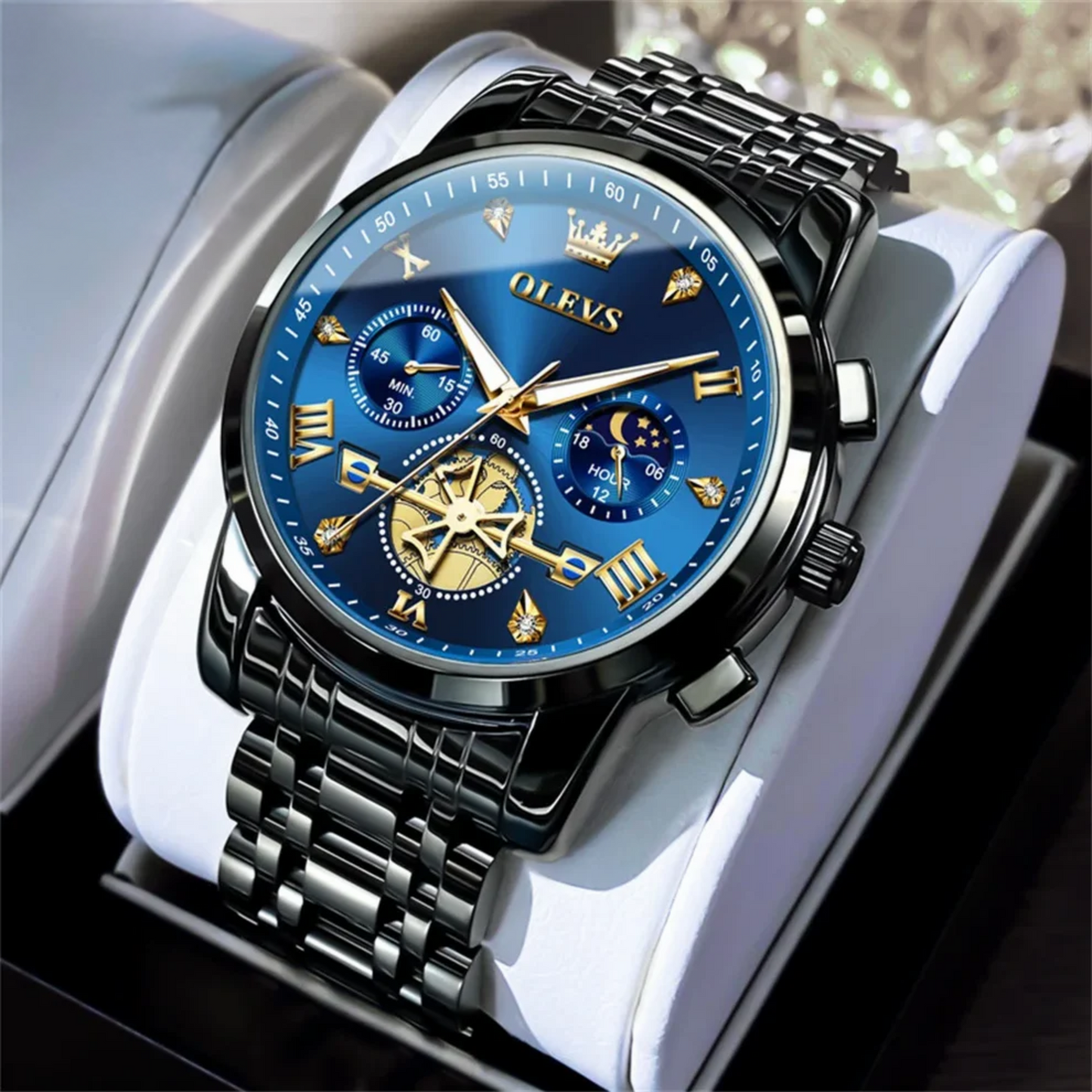 Luxury Men’s Watch with Classic Design and Modern Features