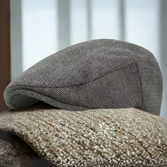 Men's Classic Beret – Timeless Retro Style and Comfort