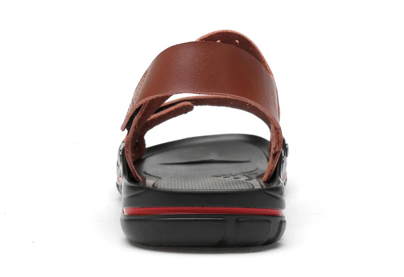 Lässige Ledersandalen für Herren – Sommer, Outdoor & Wandern, weich & luxuriös
