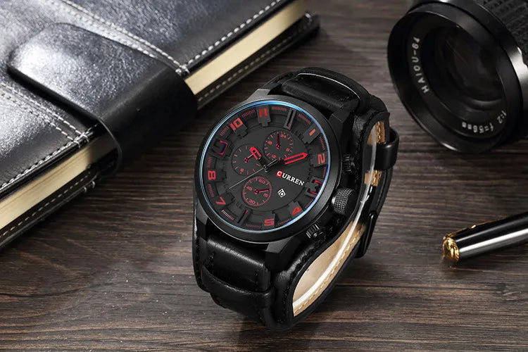 Men’s Watch – Military Style, Robust and Elegant Design