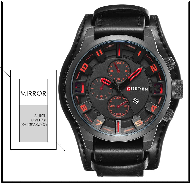 Men’s Watch – Military Style, Robust and Elegant Design