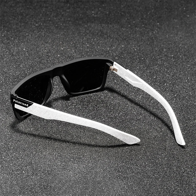 Polarized Sport Sunglasses with Two-Tone Frame – Bold & Protective UV400