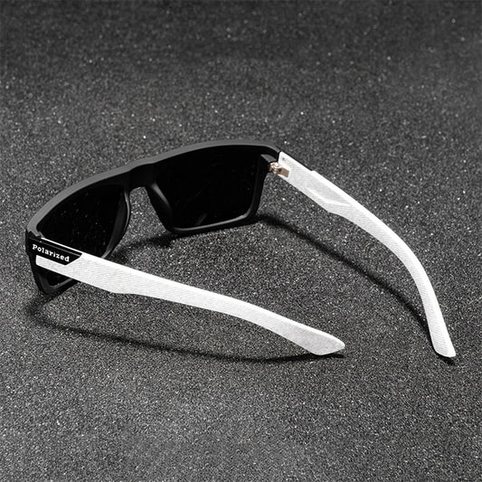 Polarized Sport Sunglasses with Two-Tone Frame – Bold & Protective UV400