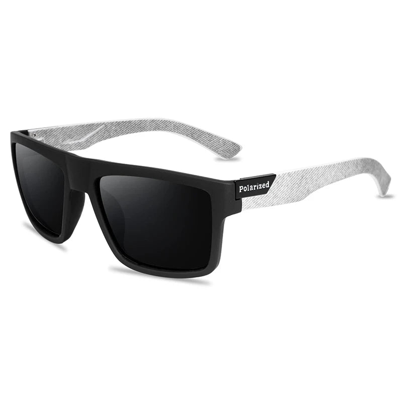 Polarized Sport Sunglasses with Two-Tone Frame – Bold & Protective UV400