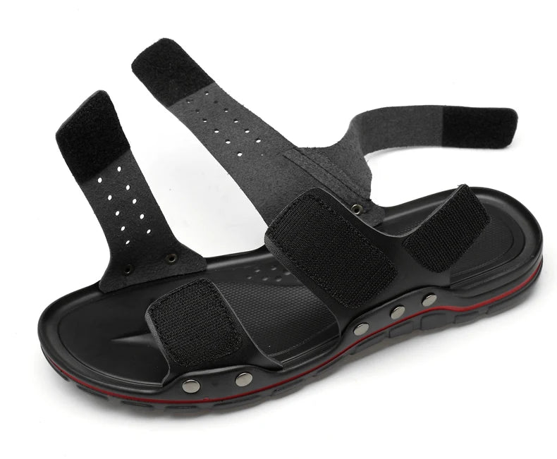 Lässige Ledersandalen für Herren – Sommer, Outdoor & Wandern, weich & luxuriös