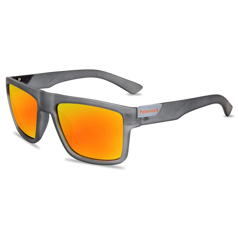 Polarized Sport Sunglasses with Two-Tone Frame – Bold & Protective UV400