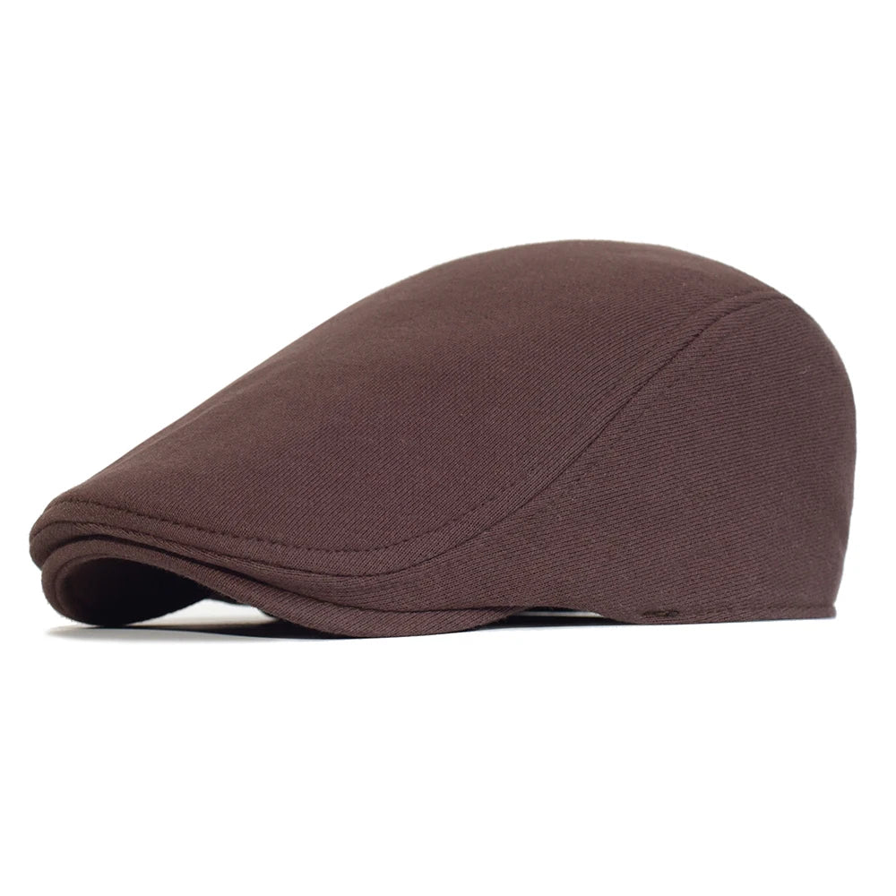 Men's Adjustable Cotton Beret - Comfort and Style