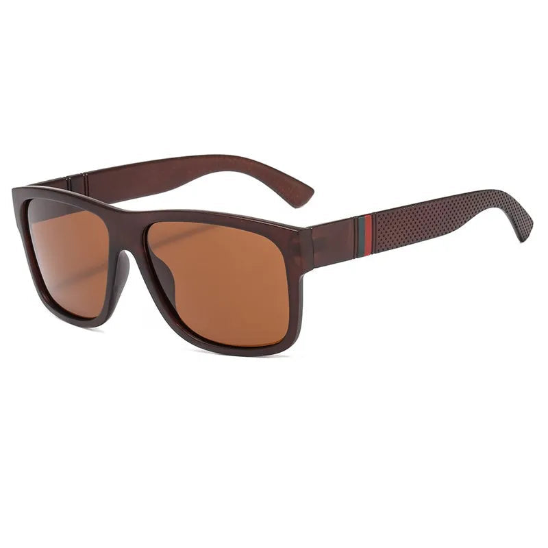 Sport-Inspired Rectangular Sunglasses – Performance & Style UV400