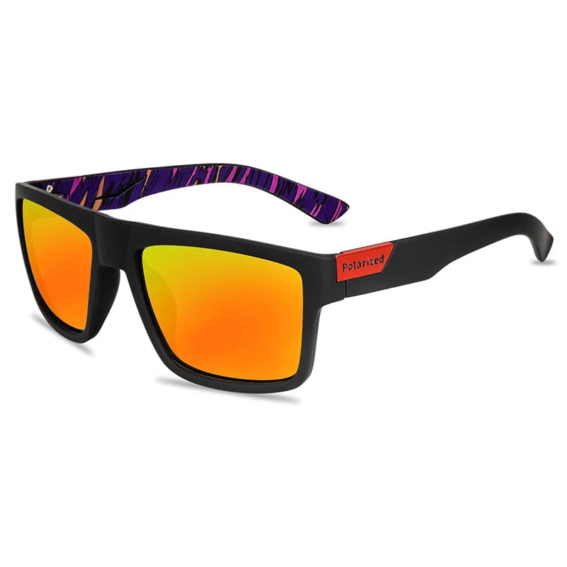 Polarized Sport Sunglasses with Two-Tone Frame – Bold & Protective UV400