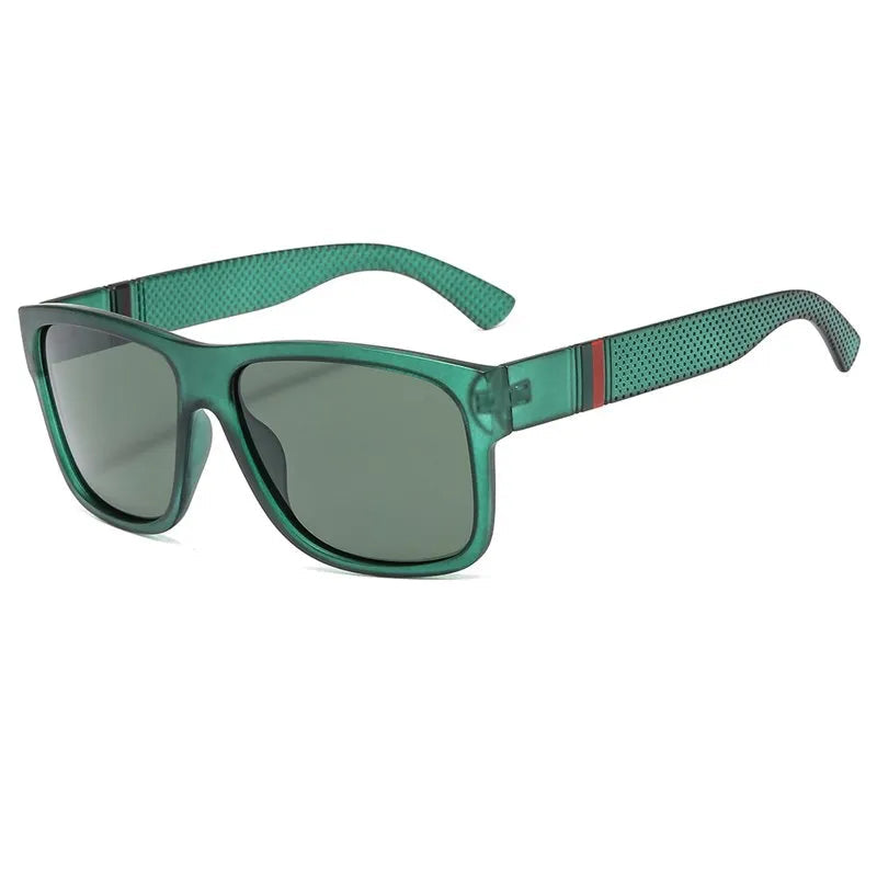 Sport-Inspired Rectangular Sunglasses – Performance & Style UV400