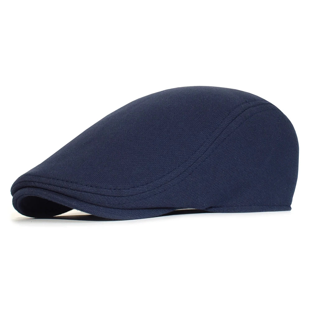 Men's Adjustable Cotton Beret - Comfort and Style