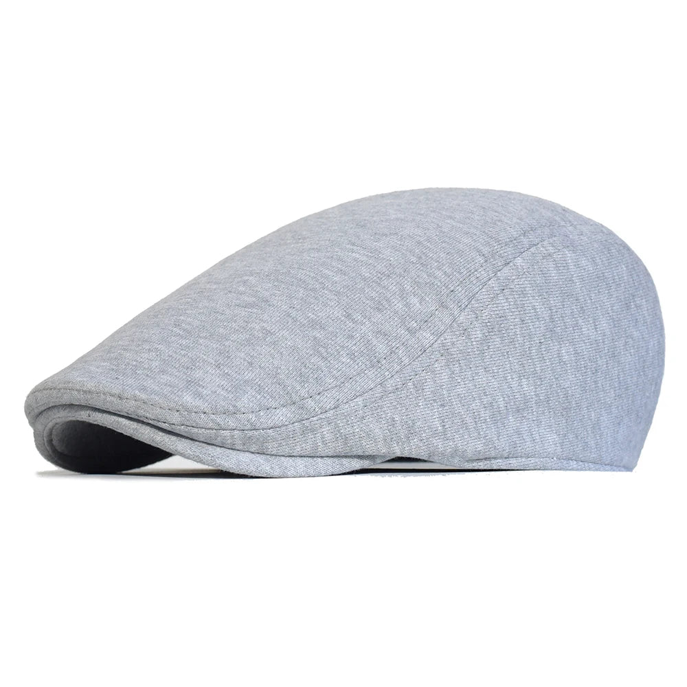Men's Adjustable Cotton Beret - Comfort and Style