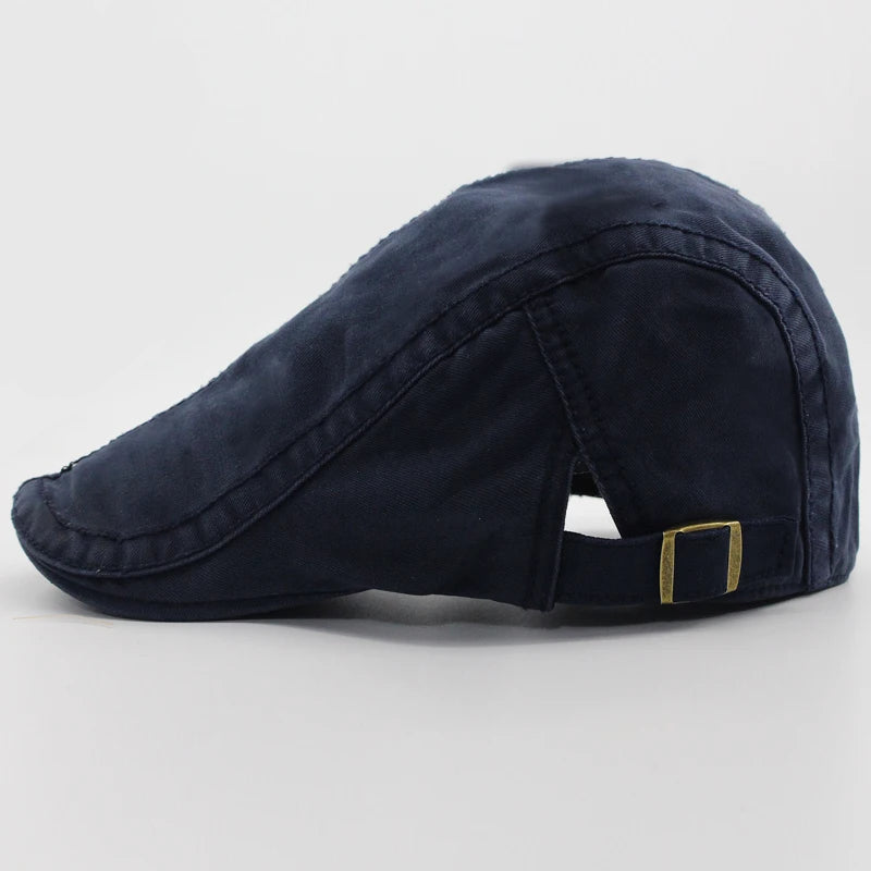 Timeless Men's Beret with Side Adjustment