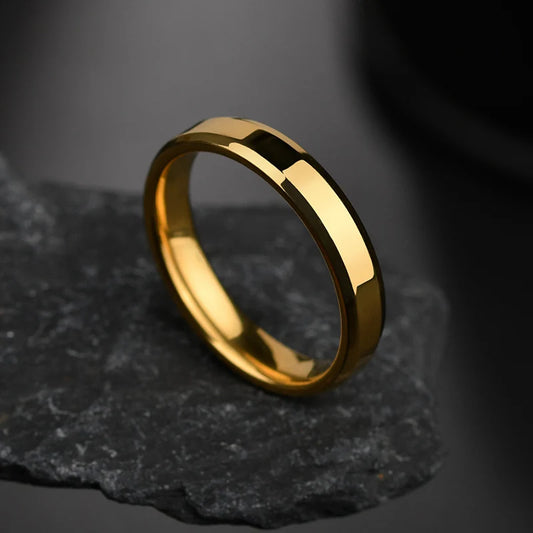 Modern Minimalist Rings – Sleek Everyday Style. 4mm