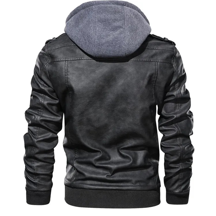 Men’s Urban Style Jacket with Inner Lining and Sleek Design