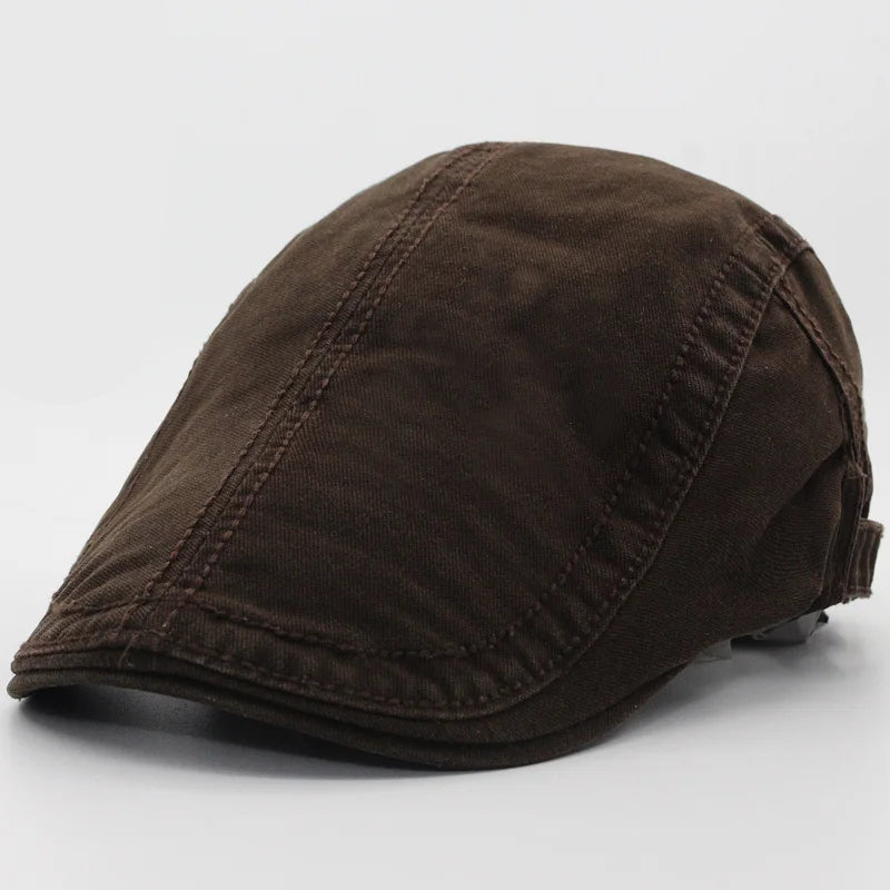 Timeless Men's Beret with Side Adjustment