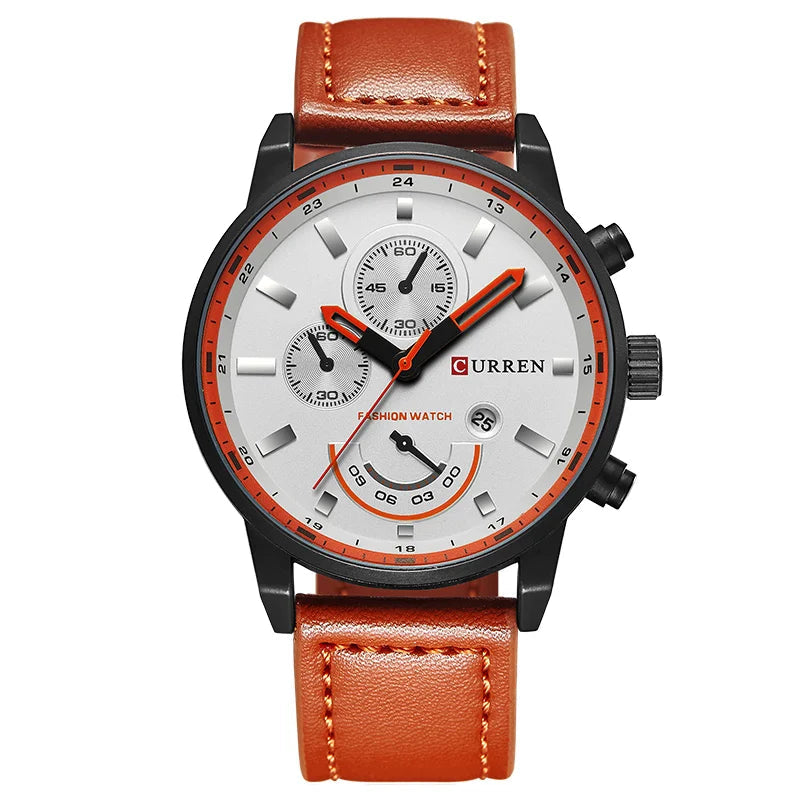 Quartz Watch Men Watches Sports Chronograph