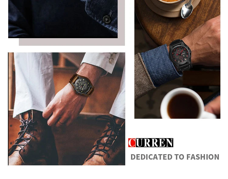 Men’s Watch – Military Style, Robust and Elegant Design