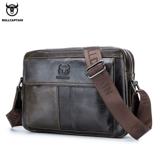 Men’s Leather Messenger Bag – Classic Style and High Durability