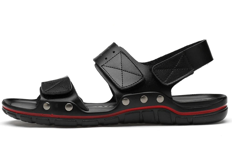 Lässige Ledersandalen für Herren – Sommer, Outdoor & Wandern, weich & luxuriös