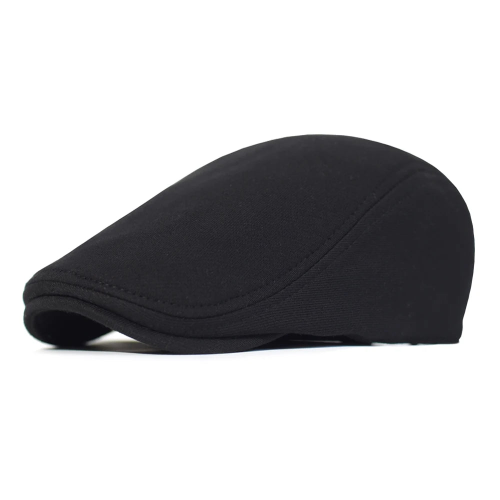 Men's Adjustable Cotton Beret - Comfort and Style
