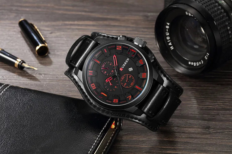 Men’s Watch – Military Style, Robust and Elegant Design