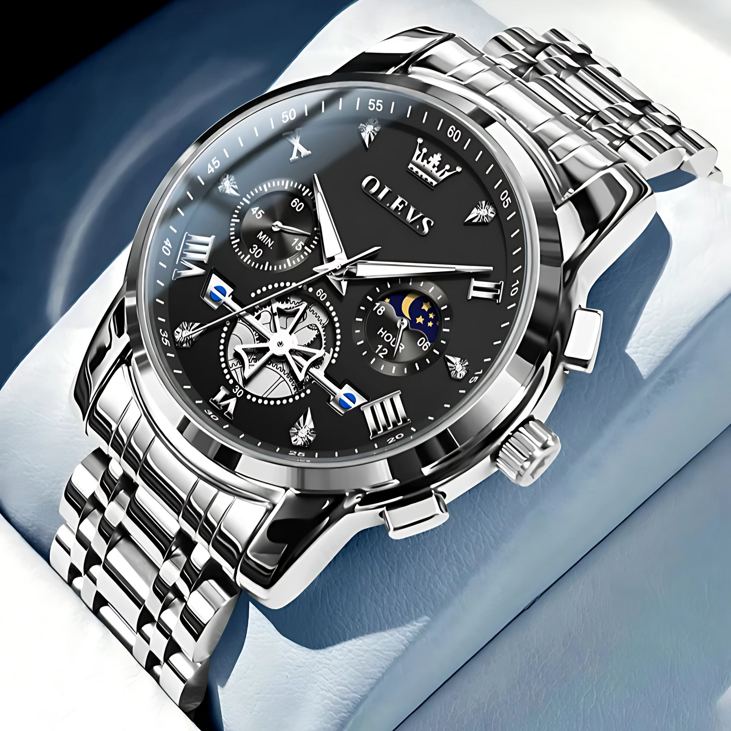 Luxury Men’s Watch with Classic Design and Modern Features