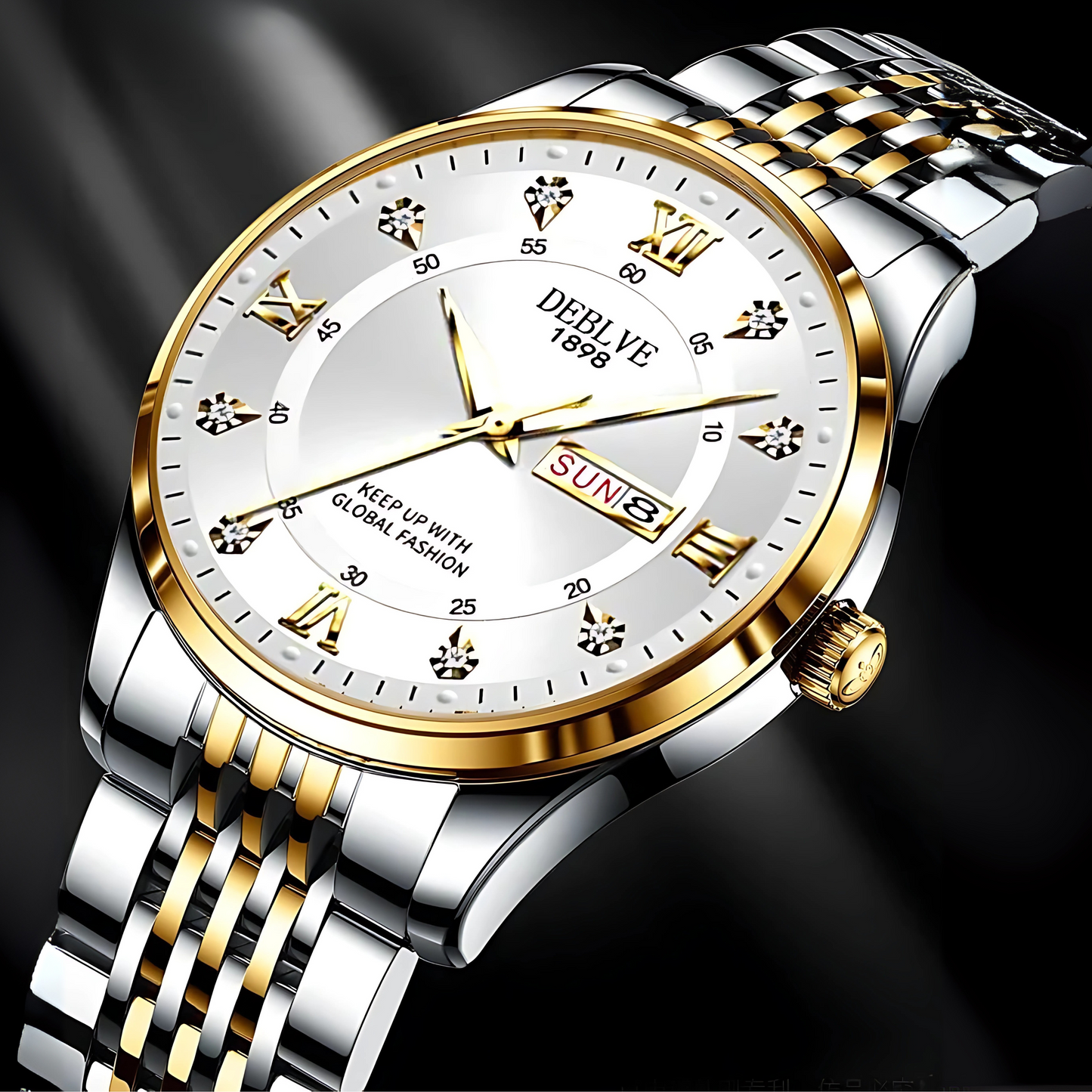 Classic Men’s Watch with Calendar — Sophistication Meets Everyday Functionality