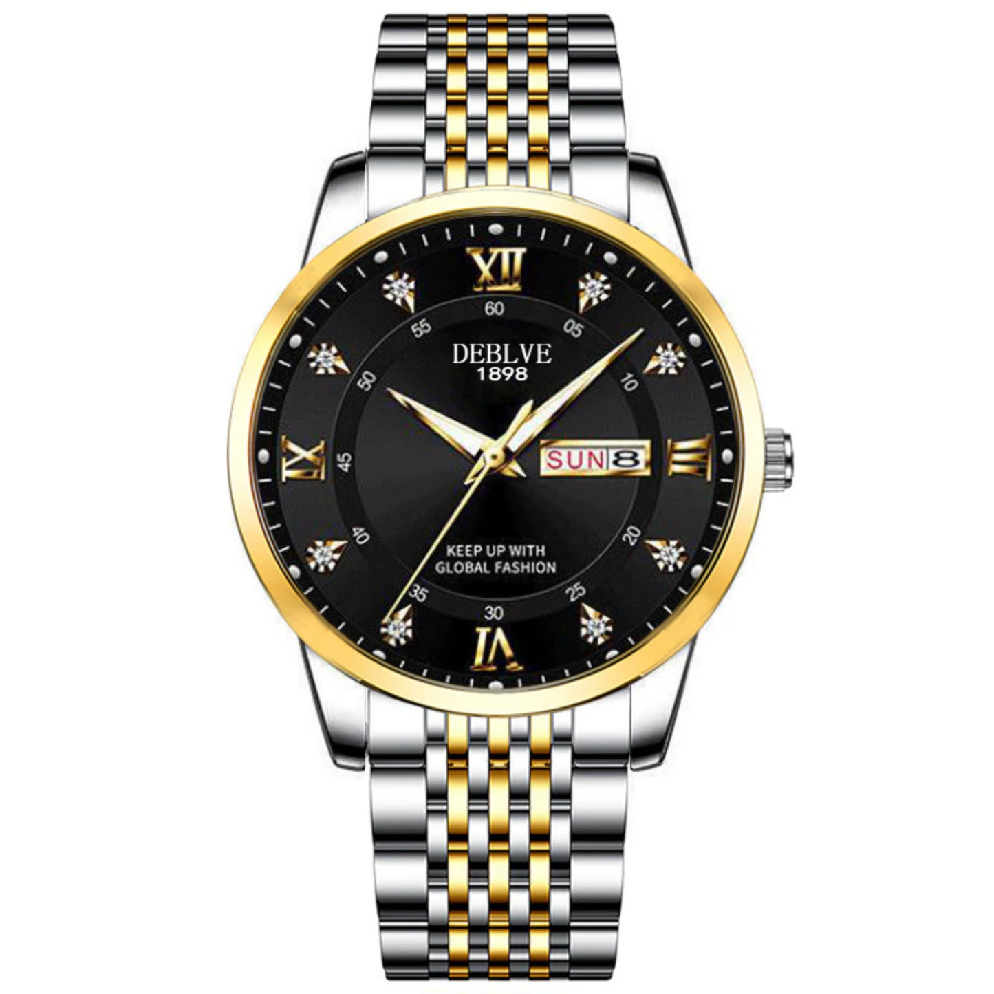 Classic Men’s Watch with Calendar — Sophistication Meets Everyday Functionality
