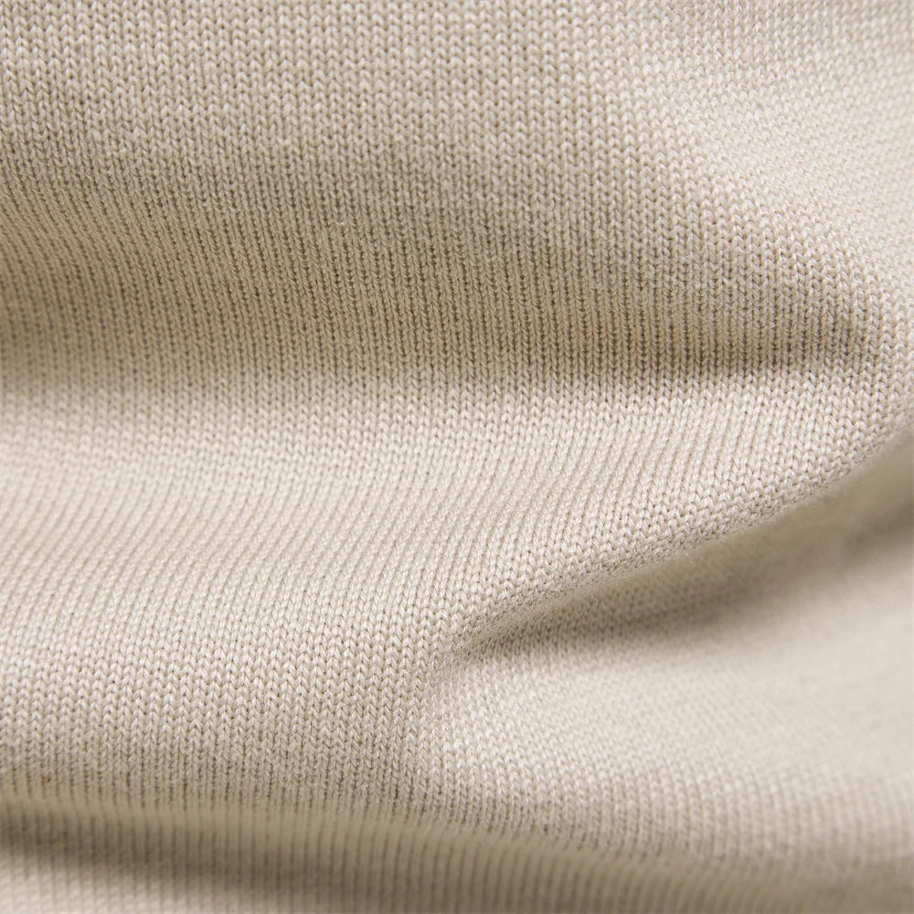 Men’s Diamond Knit Sweater – Subtle Elegance for Cold Days