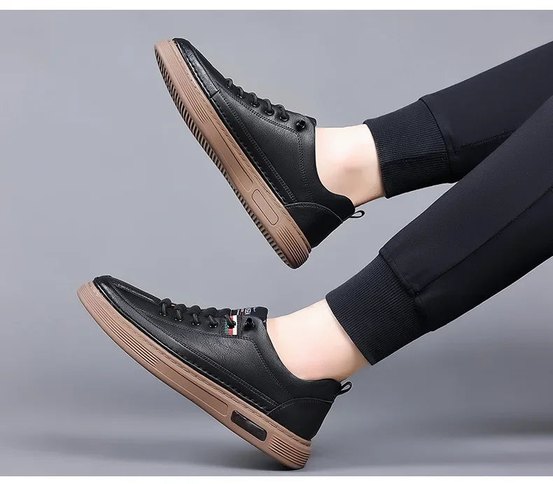 Men's Versatile Casual Shoes - Ultra Soft Leather and Pleasure