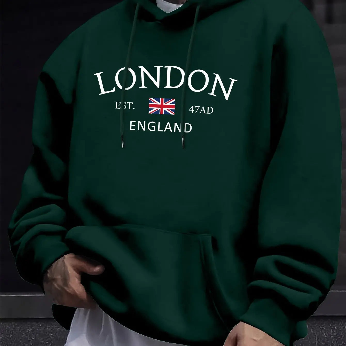 Essential Oversized Hoodie – London Heritage Edition