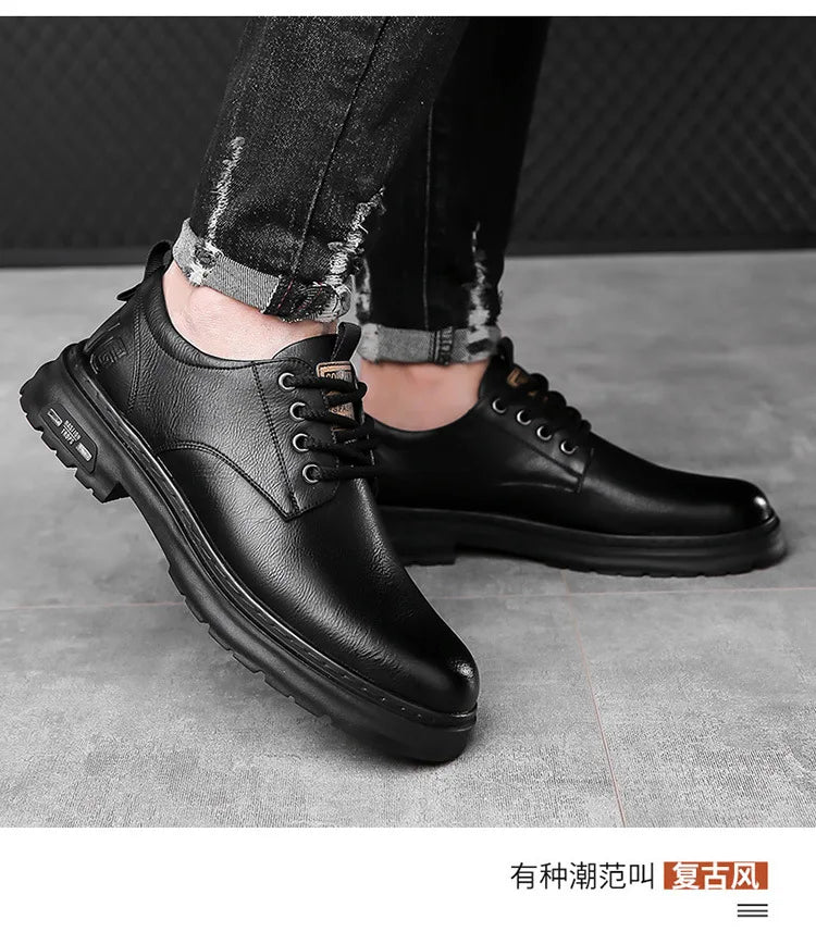 Freizeitschuhe aus Leder für Herren – moderner und vielseitiger Designer