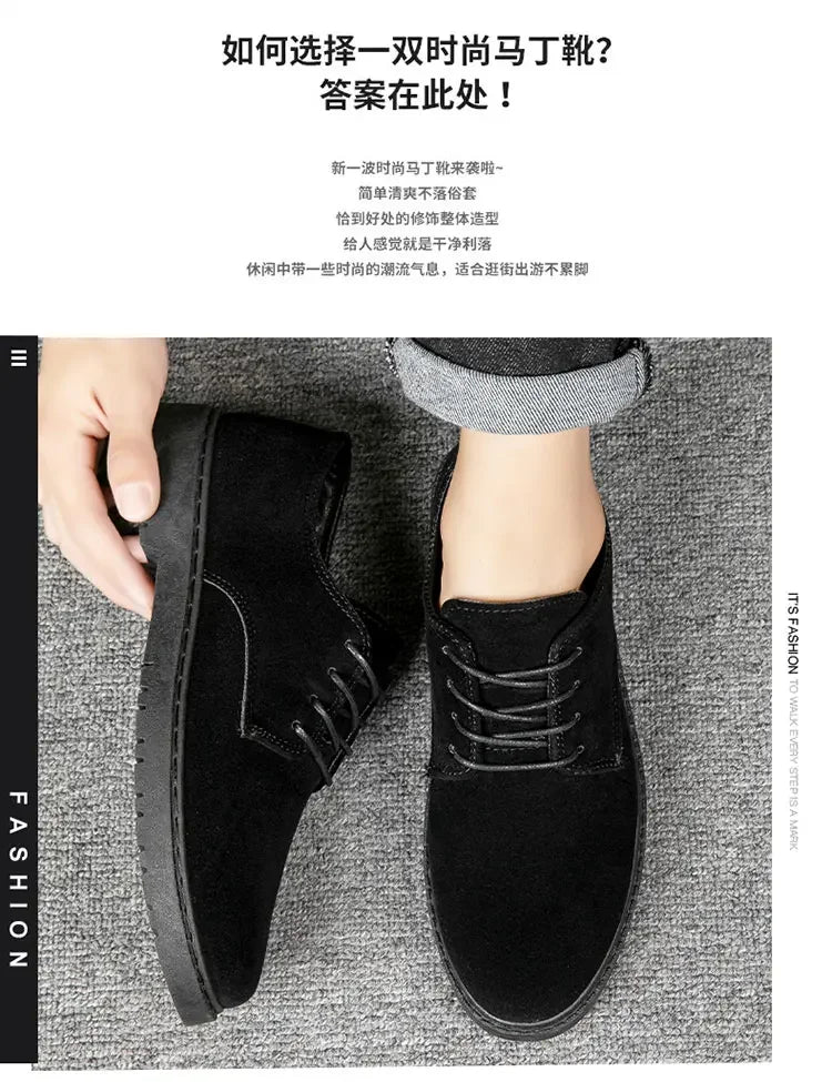 Men's Sneakers - Fashionable Formal Loafers with Soft Sole