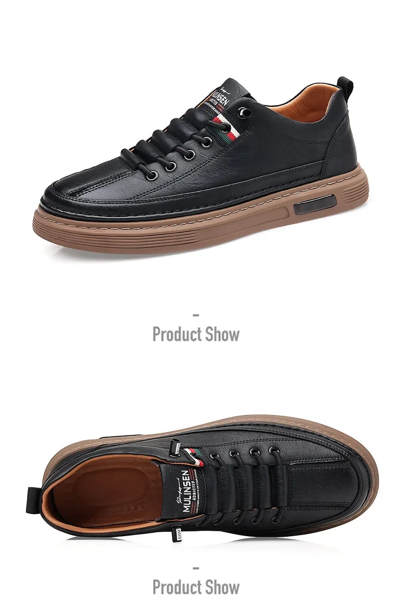 Men's Versatile Casual Shoes - Ultra Soft Leather and Pleasure