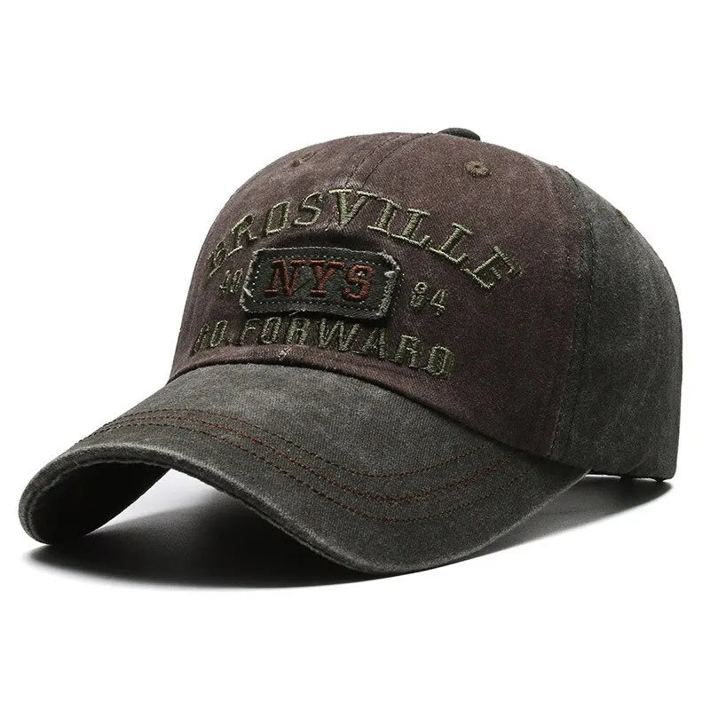 Vintage Washed Baseball Cap – Retro Casual Style