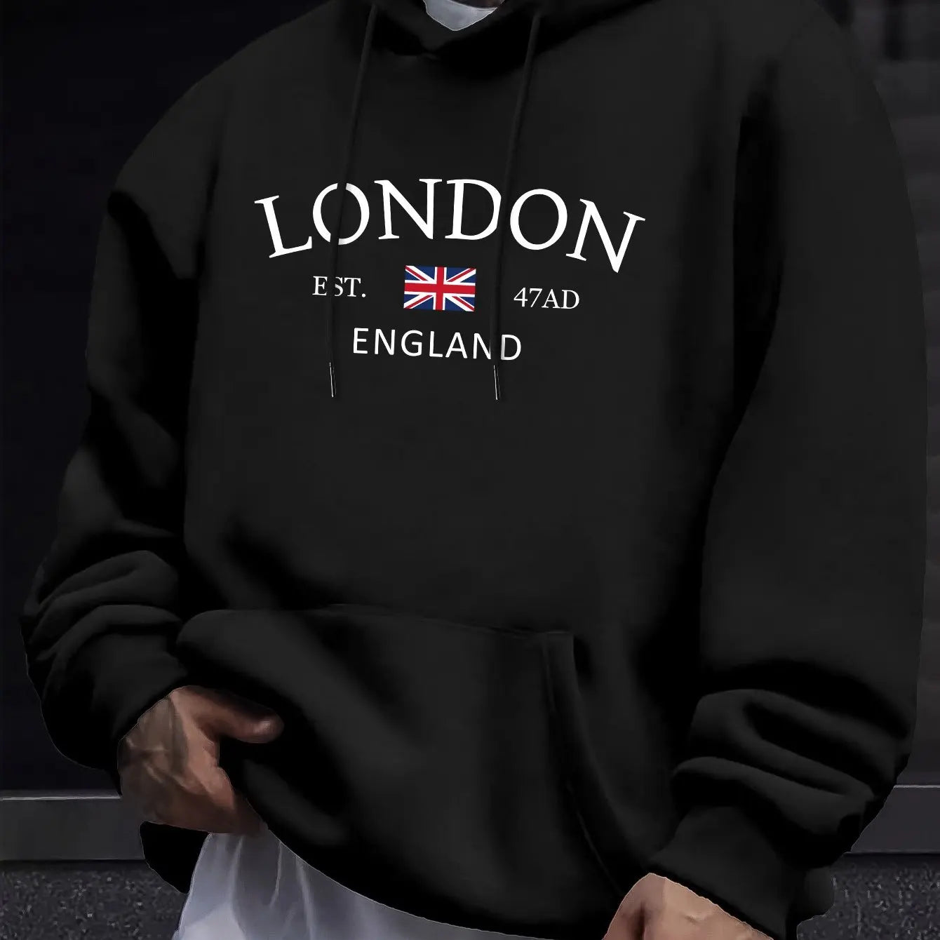 Essential Oversized Hoodie – London Heritage Edition