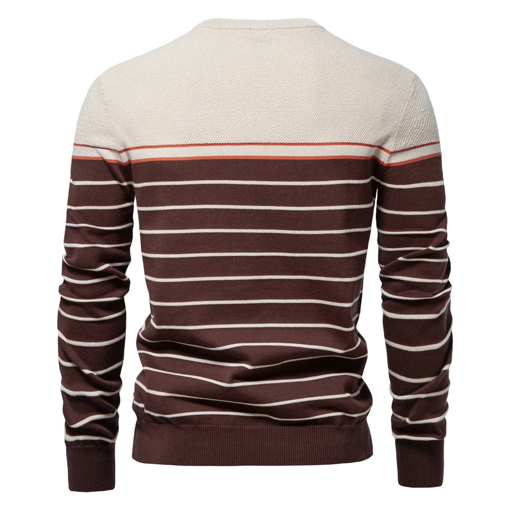 Men’s Casual Striped Sweater