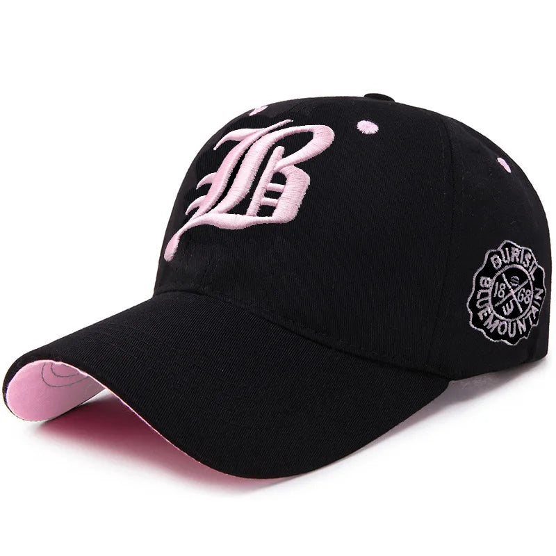 3D Embroidered Curved Brim Cap