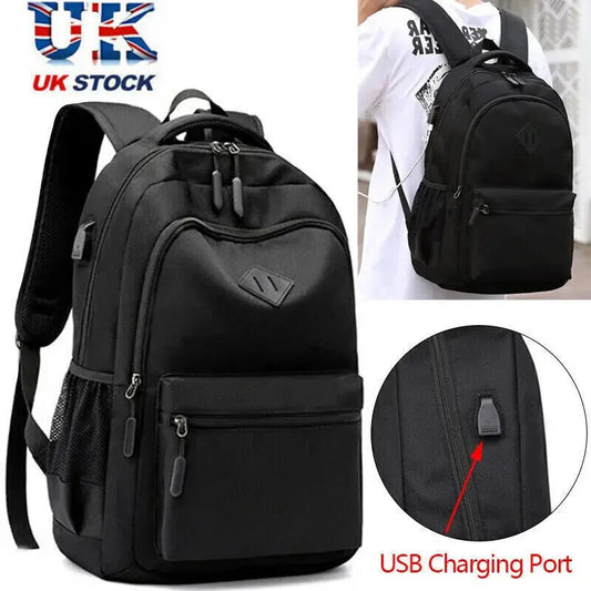 Men’s Backpack with USB Charging – Large Capacity and Durable Design