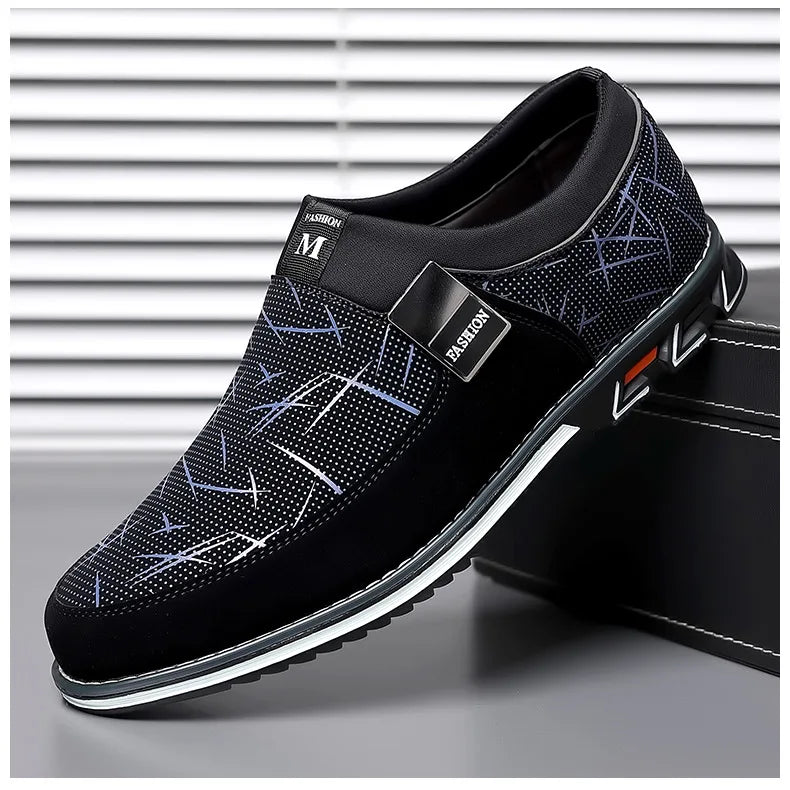 Herren Businessschuhe aus Leder - Bequeme Halbschuhe für die Arbeit